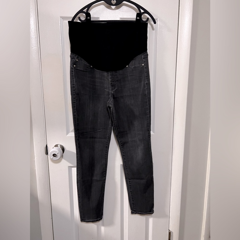 Black Maternity Skinny Jeans